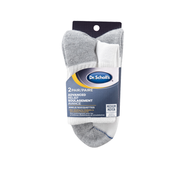 Image of product Dr. Scholl's - Diabetic Ankle socks, 1 unit, White