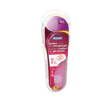 Image of product Personnelle - Comfort Insoles with Massaging Gel for Women, 1 unit