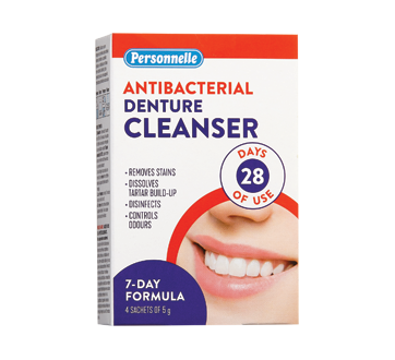 Image of product Personnelle - Antibacterial Denture Cleanser, 4 units