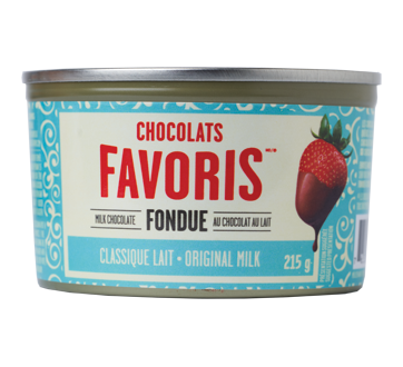Image of product Chocolat Favoris - Milk Chocolate Fondue, 215 g