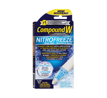 Image of product Compound W - Nitrofreeze Nitrous Oxide Wart Removal System, 1 unit