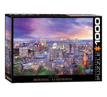 Puzzle 1000 Pieces, Montréal, la Métropole, 1 unit