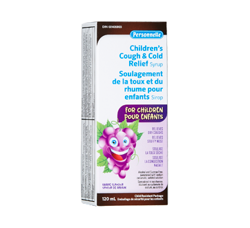 Image of product Personnelle - Syrup Children's Cough & Cold Relief Syrup, 120 ml