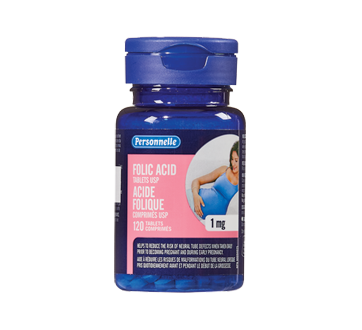 Image of product Personnelle - Folic Acid 1 mg, 120 units