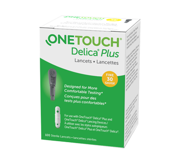 Image of product OneTouch - Delica Plus Lancets, 100 units