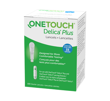 Image of product OneTouch - Delica Plus Lancets, 100 units