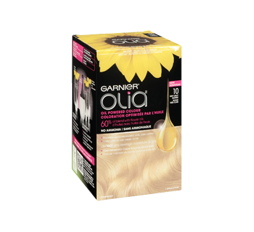 Image 2 of product Garnier - Olia Oil Powered Permanent Hair Colour, 1 unit 10 - Very Light Blonde