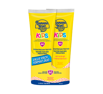 Kids Tear Free Sunscreen Lotion SPF 60, 2 x 240 ml