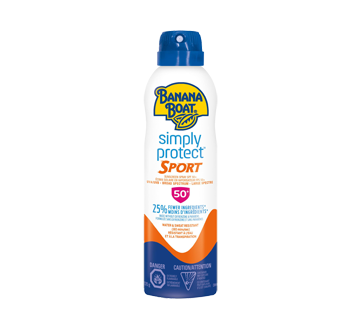 sunscreen spray sport banana boat spf protect ml simply din sun