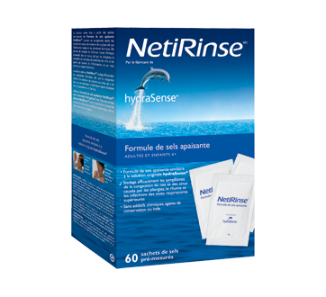 Image of product HydraSense - NetiRinse Soothing Salt Formula, 60 units