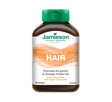 Image 1 of product Jamieson - Gorgeous Hair Softgels, 60 units