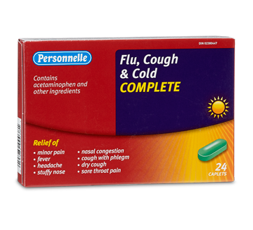 Image of product Personnelle - Flu, cough and cold complete, 24 units