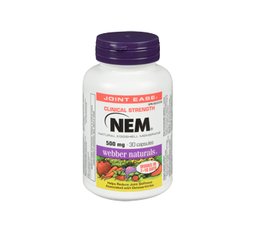 Image of product Webber Naturals - Nem Natural Eggshell Membrane 500 mg, 30 units