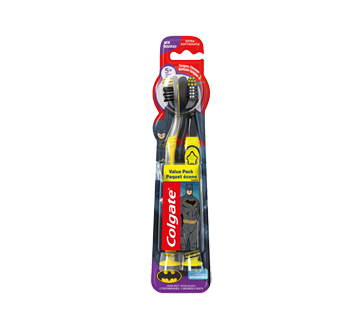 Extra Soft Toothbrush with Suction Cup Batman, 2 units