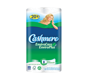 Image of product Cashmere - EnviroCare Toilet Paper, 8 units