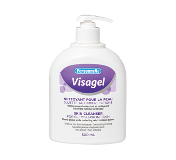 Visagel Skin Cleanser for Blemish-Prone Skin, 500 ml