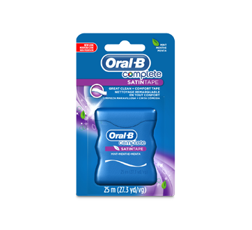 Image of product Oral-B - Floss - Satin Tape, 25 m, Mint