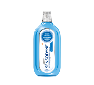 Image of product Sensodyne - Mouthwash, 984 ml, Cool Mint