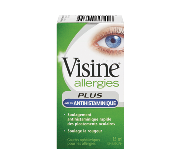 Image of product Visine - Visine Advance with Antihistamine Allergy Eye Drops, 15 ml