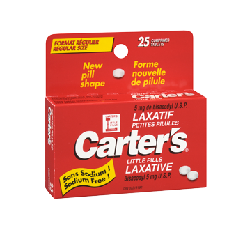 Image 2 of product Carter's - Little Pills Laxative, 25 units