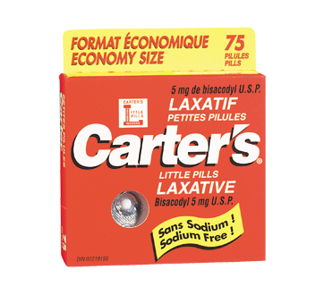 Image of product Carter's - Little Pills Laxative, 75 units