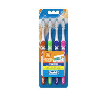 Complete Deep Clean Toothbrush, 4 units