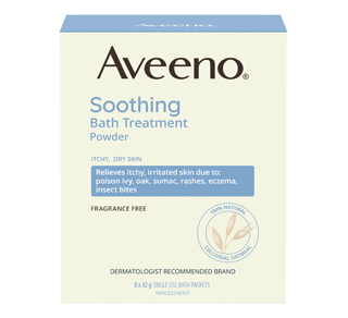 Soothing Bath Treatment, 8 x 42 g – Aveeno : Cream, lotion and medicated emulsion