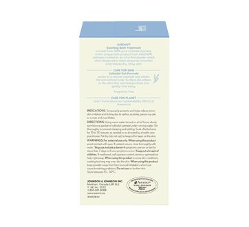 Image 2 of product Aveeno - Soothing Bath Treatment, 8 x 42 g