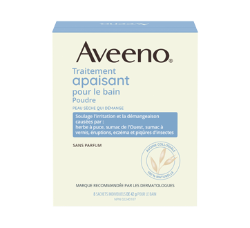 Image 3 of product Aveeno - Soothing Bath Treatment, 8 x 42 g