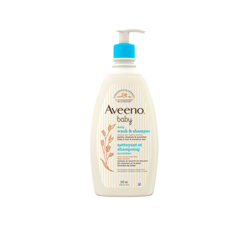 Image 1 of product Aveeno Baby - Wash & Shampoo, 532 ml