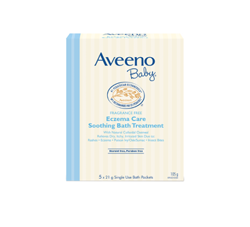 Image of product Aveeno Baby - Soothing Bath Treatment, 5 units