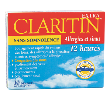 Image of product Claritin - Claritin Allergy + Sinus, 10 units