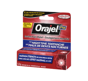 Image 1 of product Orajel - PM Nighttime Toothache Maximum Strength Pain Relief Paste , 5.3 g