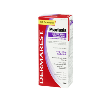 Psoriasis Medicated Shampoo Plus Conditioner 236 Ml Dermarest Medicated Scalp Jean Coutu