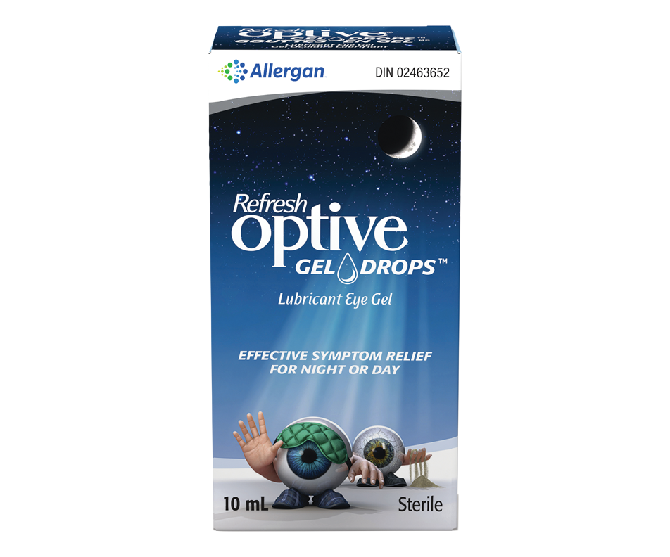 Eye Drops in Lubricant Gel, 10 ml Allergan Eye Drops Jean Coutu