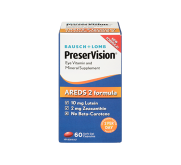 Image of product Bausch and Lomb - Preservision Areds 2, 60 capsules