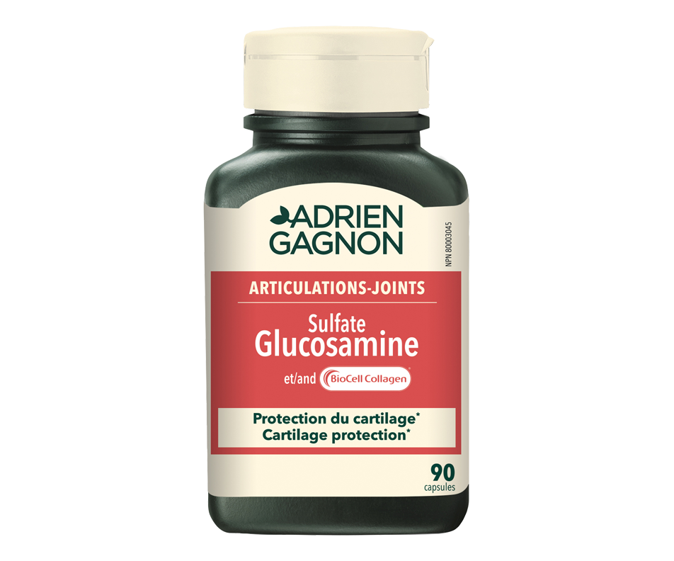 Glucosamine + Collagen, 90 units Adrien Gagnon Manufactured in