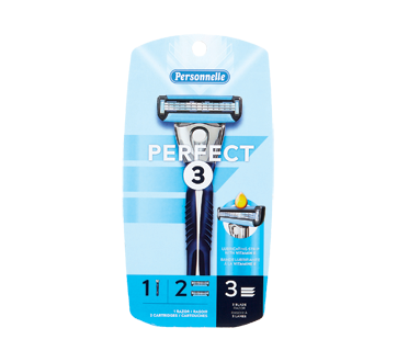 Perfect 3 Razor, 1 unit, 2 cartridges