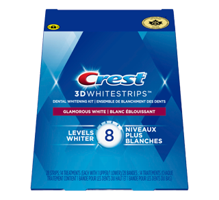 Whitestrips Advanced Dental Whitening Kit, 14 units, 3D White, Vivid