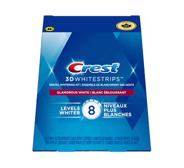 Image 1 of product Crest - Whitestrips Advanced Dental Whitening Kit, 14 units, 3D White, Vivid