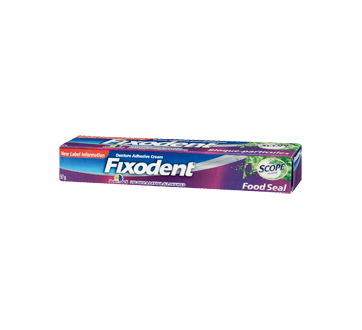 Image 1 of product Fixodent  - Denture Adhesive Cream, 57 g, Food Seal Plus Scope Flavour