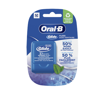 3D White Whitening + Scope Dental Floss, 35 m, Radiant Mint Flavour