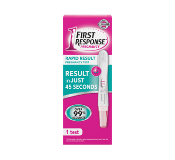 Image 1 of product First Response - Rapid Result 1 Minute Pregnancy Test