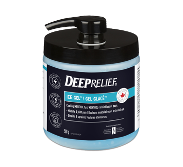 Image of product Deep Relief - Ice Cold Pain Relief Gel, 500 g