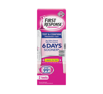 Image 1 of product First Response - Test & Confirm Pregnancy Test, 2 units