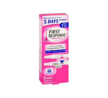 Image 2 of product First Response - Test & Confirm Pregnancy Test, 2 units