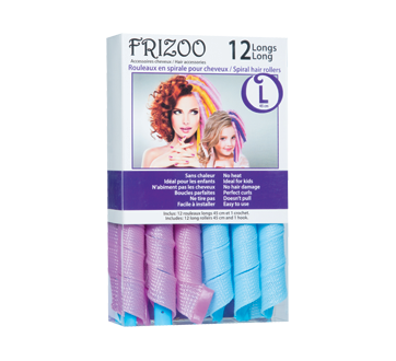 Spiral Hair Rollers, Long