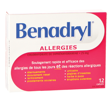 Image of product Benadryl - Benadryl Caplets, 12  units
