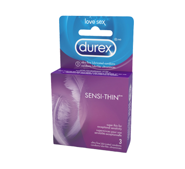 Image of product Durex - Sheik Sensi-Thin Condoms, 3 units