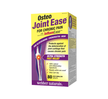 Image of product Webber - Osteo Joint Ease with InflamEase, 80 units